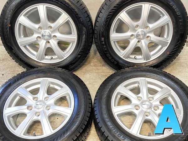 【中古】グッドイヤー アイスナビ 8 195/65R15 　 PRD 15インチ 114.3-5穴 4本 中古タイヤ・スタッドレスタイヤ