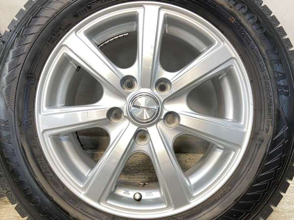 【中古】グッドイヤー アイスナビ 8 195/65R15 　 PRD 15インチ 114.3-5穴 4本 中古タイヤ・スタッドレスタイヤ_4