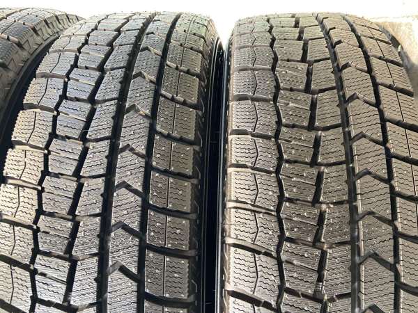 【中古】DUNLOP WM02 185/65R15 キャロウィン S7 15インチ 100/114.3-4穴 4本 中古タイヤ・スタッドレスタイヤ_7