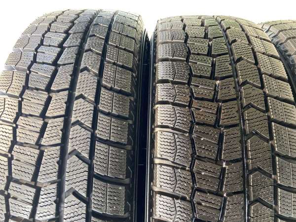 【中古】DUNLOP WM02 185/65R15 キャロウィン S7 15インチ 100/114.3-4穴 4本 中古タイヤ・スタッドレスタイヤ_8