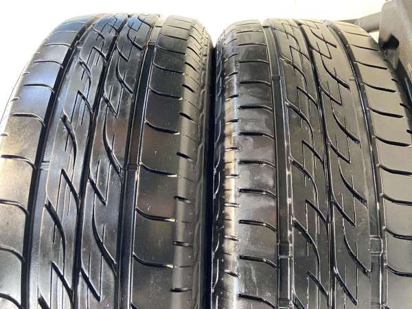 送料無料 中古タイヤ ブリヂストン NEXTRY 155/55R14 14インチ 4本セット 税込￥9，000 ekワゴン ワゴンR プレオ E44-1n 中古ブリヂストン ネクストリー 165⁄55R14 2本セット サマータイヤ