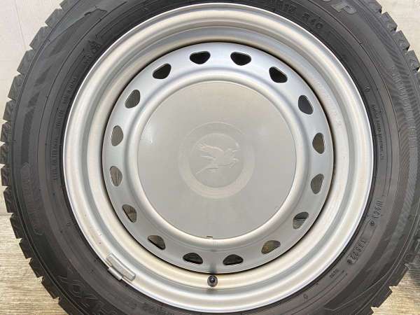 【中古】DUNLOP WM02 185/60R15 キャロウィン R6 15インチ 100/114.3-4穴 4本 中古タイヤ・スタッドレスタイヤ_6