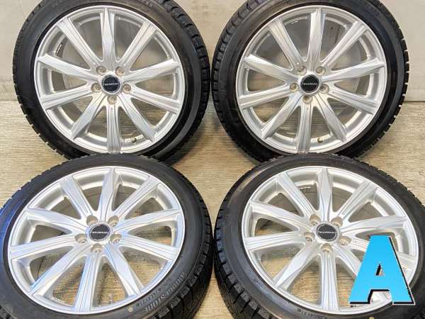 （2日）ハンドメイド2点 中古】ブリヂストン アイスパートナー2 215/45R17 BALMINUM 17インチ