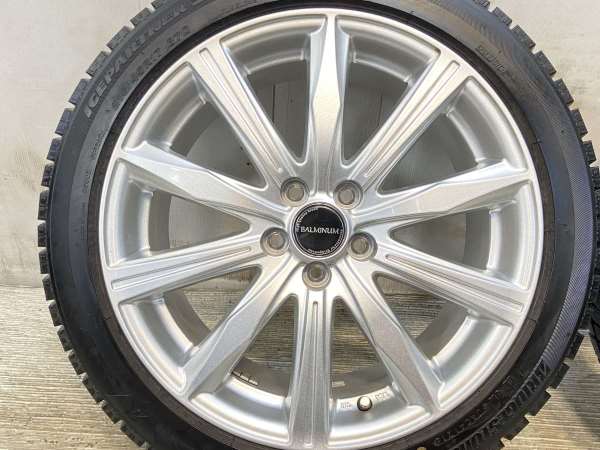 中古】ブリヂストン アイスパートナー2 215/45R17 BALMINUM 17インチ