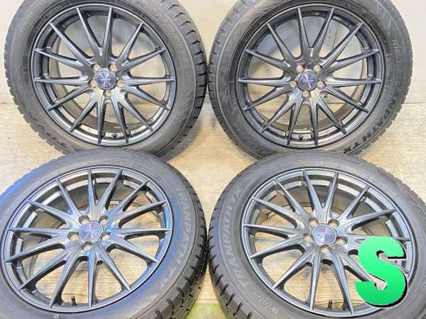 中古】TOYO ウィンタートランパス TX 225/55R18 VELVA SPORT Z 18 