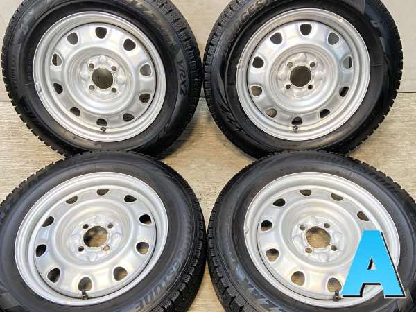 【中古】ブリヂストン ブリザック VRX2 185/65R15 　 TOPY M60 15インチ 100-4穴 4本 中古タイヤ・スタッドレスタイヤ