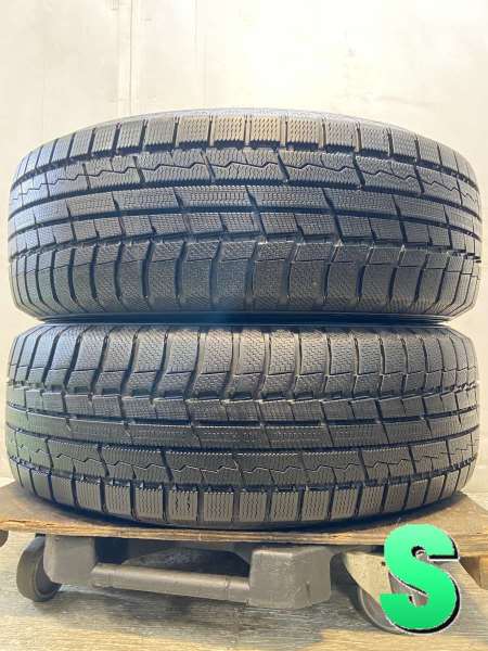 【中古】トーヨータイヤ ウィンタートランパス TX 215/65R16 2本セット スタッドレスタイヤ
