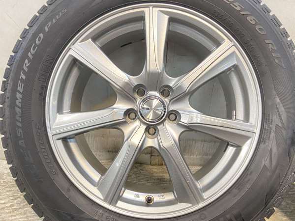 中古】ピレリ アイスアシンメトリコPLUS 225/60R17 PRD 17インチ 100-5 
