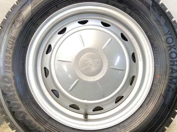 【中古】ヨコハマ iG50 PLUS 185/70R14 キャロウィン VK 14インチ 100/114.3-4穴 4本 中古タイヤ・スタッドレスタイヤ_3