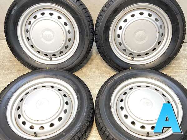 【中古】ブリヂストン アイスパートナー2 185/60R15 　 JECT S9 15インチ 100/114.3-4穴 4本 中古タイヤ・スタッドレスタイヤ