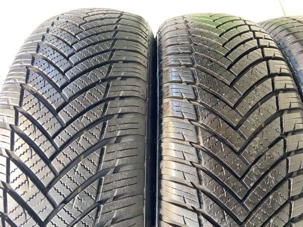 中古】 MINERVA ALLSEASON MASTER 155/65R13 4本セット スタッドレス