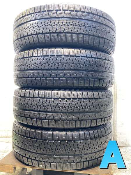 【中古】ピレリ アイスアシンメトリコ PLUS 225/60R17 4本セット スタッドレスタイヤ