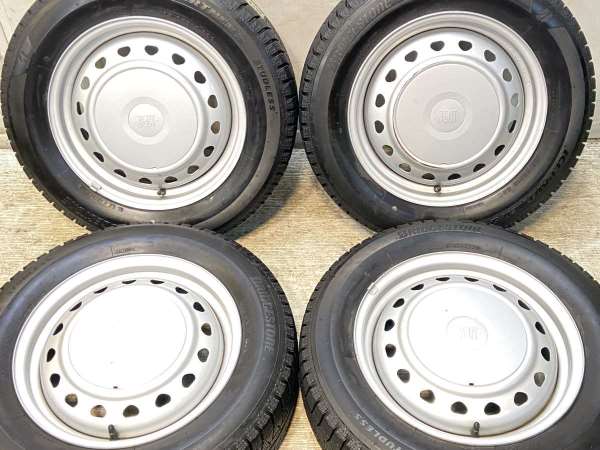 【中古】ブリヂストン アイスパートナー2 185/65R15 　 JECT S7 15インチ 100/114.3-4穴 4本 中古タイヤ・スタッドレスタイヤ 25,012円