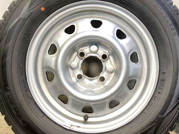 【中古】ダンロップ ウィンターマックス WM02 185/70R14 　 TOPY M47A 14インチ 100-4穴 4本 中古タイヤ・スタッドレスタイヤ_6