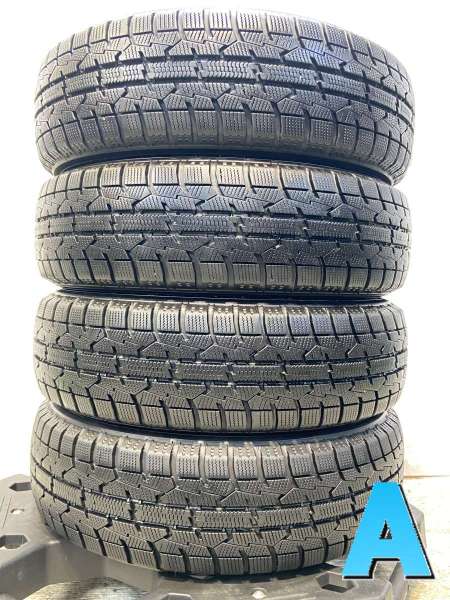 【中古】トーヨータイヤ オブザーブ ガリット GIZ 155/65R14 4本セット スタッドレスタイヤ