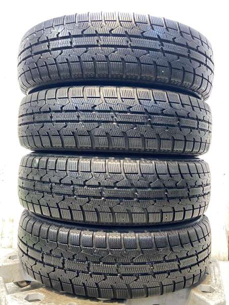 【中古】トーヨータイヤ オブザーブ ガリット GIZ 155/65R14 4本セット スタッドレスタイヤ