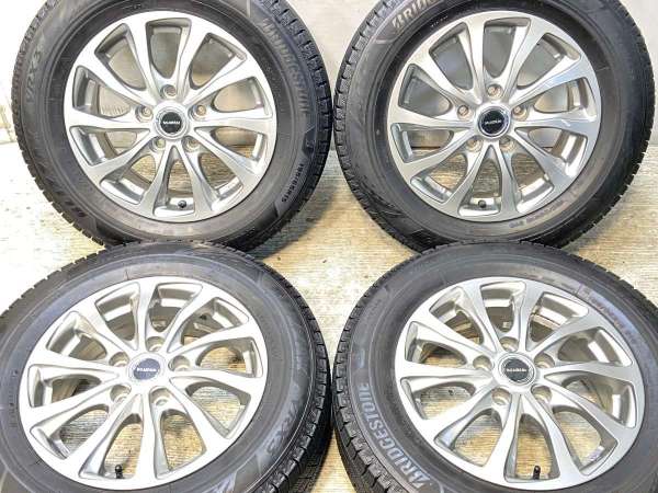 中古】ブリヂストン ブリザック VRX3 195/65R15 BALMINUM 15インチ 