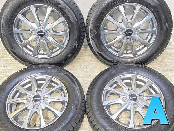 【中古】ヨコハマ アイスガード IG60 145/80R13 　 エクシーダー 13インチ 100-4穴 4本 中古タイヤ・スタッドレスタイヤ