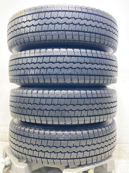 【中古】ダンロップ ウィンターマックス SV01 165R14 　 TOPY V6A 14インチ 100/114.3-4穴 4本 中古タイヤ・スタッドレスタイヤ_2