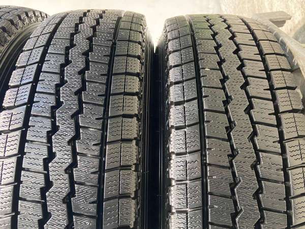 【中古】ダンロップ ウィンターマックス SV01 165R14 　 TOPY V6A 14インチ 100/114.3-4穴 4本 中古タイヤ・スタッドレスタイヤ_7