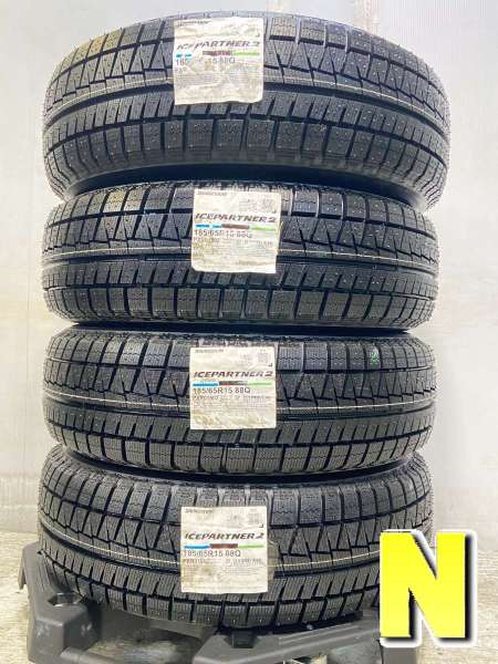 中古】ブリヂストン アイスパートナー2 185/65R15 4本セット 
