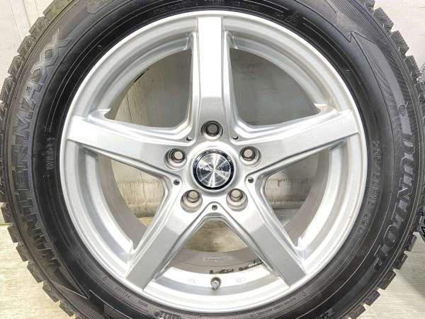 【中古】ダンロップ ウィンターマックス WM02 205/60R16 　 VIOLENTO 16インチ 114.3-5穴 4本 中古タイヤ・スタッドレスタイヤ_5