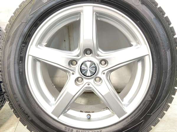 【中古】ダンロップ ウィンターマックス WM02 205/60R16 　 VIOLENTO 16インチ 114.3-5穴 4本 中古タイヤ・スタッドレスタイヤ_6