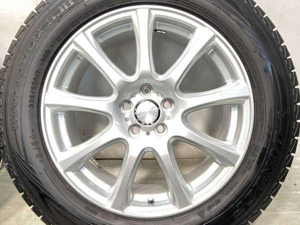 【中古】ダンロップ ウィンターマックス SJ8+ 225/60R17 　 DUFACT 17インチ 100-5穴 4本 中古タイヤ・スタッドレスタイヤ_6