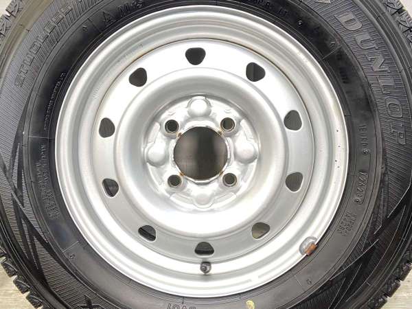 【中古】ダンロップ ウィンターマックス SV01 165R13 　 TOPY M70 13インチ 100-4穴 4本 中古タイヤ・スタッドレスタイヤ_6