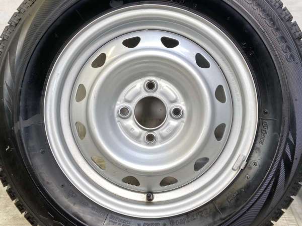 【中古】ブリヂストン ブリザック VRX 185/70R14 　 JECT J9 14インチ 100-4穴 4本 中古タイヤ・スタッドレスタイヤ_5