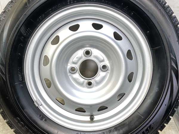 【中古】ブリヂストン ブリザック VRX 185/70R14 　 JECT J9 14インチ 100-4穴 4本 中古タイヤ・スタッドレスタイヤ_6