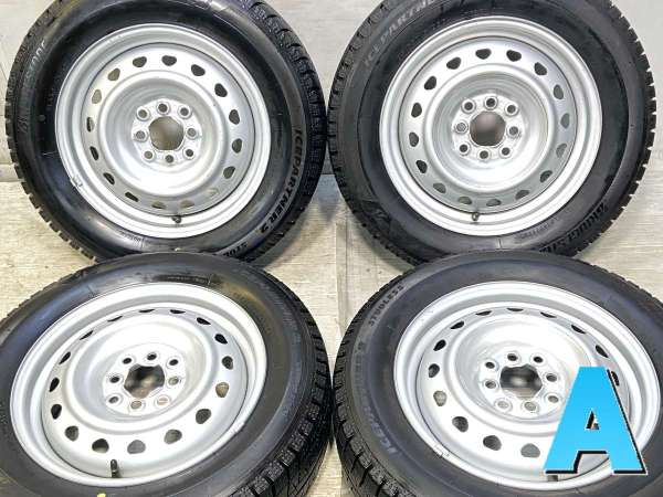 【中古】ブリヂストン アイスパートナー2 185/65R15 　 S7 15インチ 100/114.3-4穴 4本 中古タイヤ・スタッドレスタイヤ