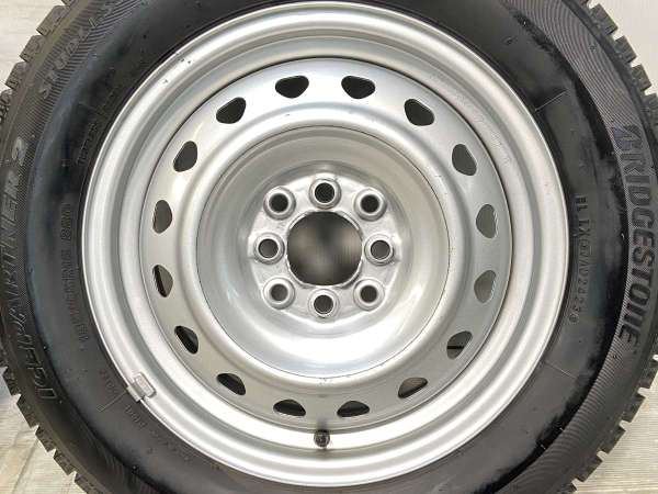 【中古】ブリヂストン アイスパートナー2 185/65R15 　 S7 15インチ 100/114.3-4穴 4本 中古タイヤ・スタッドレスタイヤ_4