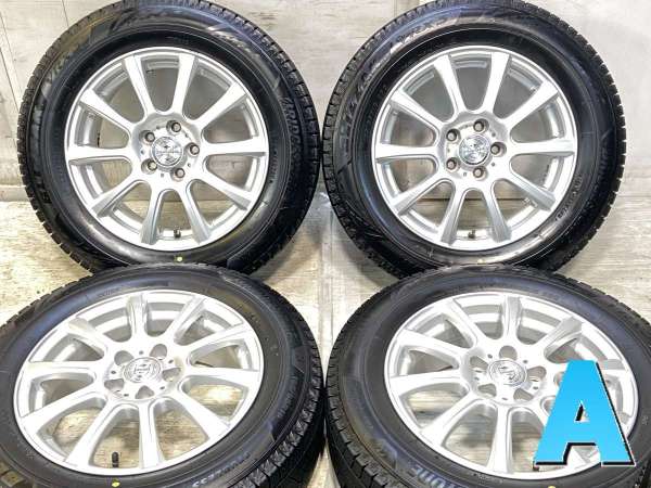 【中古】ブリヂストン ブリザックVRX3 185/65R15 WEDS JOKER 15インチ 100-5穴 4本 中古タイヤ・スタッドレスタイヤ