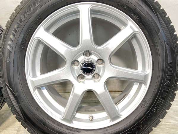 【中古】ダンロップ ウィンターマックス WM02 225/60R17 　 PRD 17インチ 100-5穴 4本 中古タイヤ・スタッドレスタイヤ_6