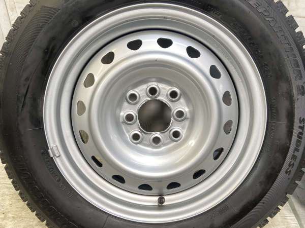 【中古】ブリヂストン アイスパートナー2 185/65R15 　 R6 15インチ 100/114.3-4穴 4本 中古タイヤ・スタッドレスタイヤ_5