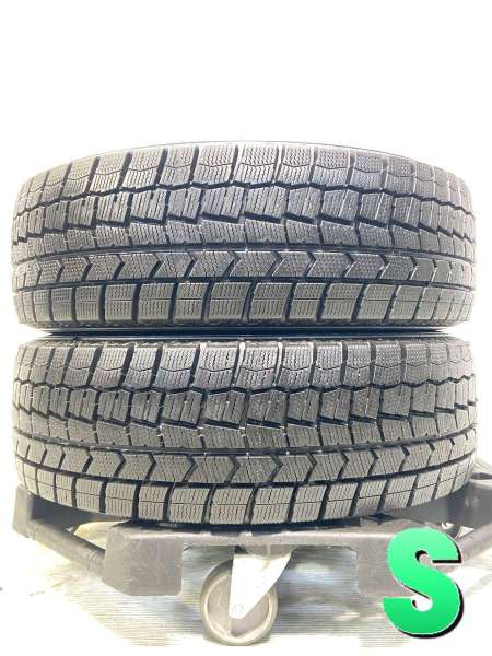 【中古】ダンロップ ウィンターマックス WM02 185/60R15  2本仕かける スタッドレスタイヤ