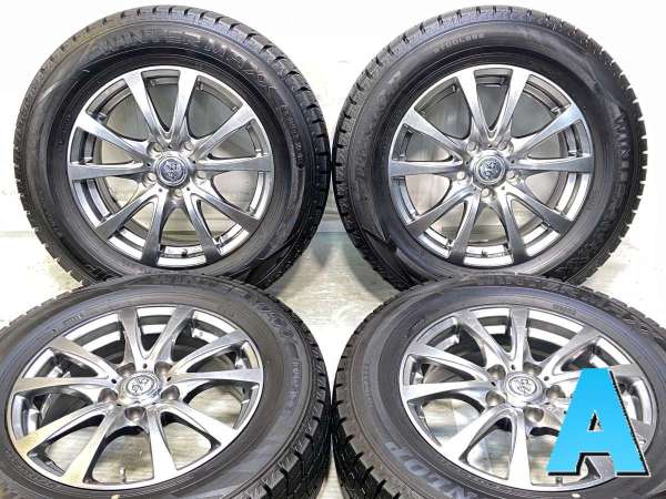 【中古】ダンロップ ウィンターマックス WM02 215/65R16 　 TRG 16インチ 114.3-5穴 4本 中古タイヤ・スタッドレスタイヤ