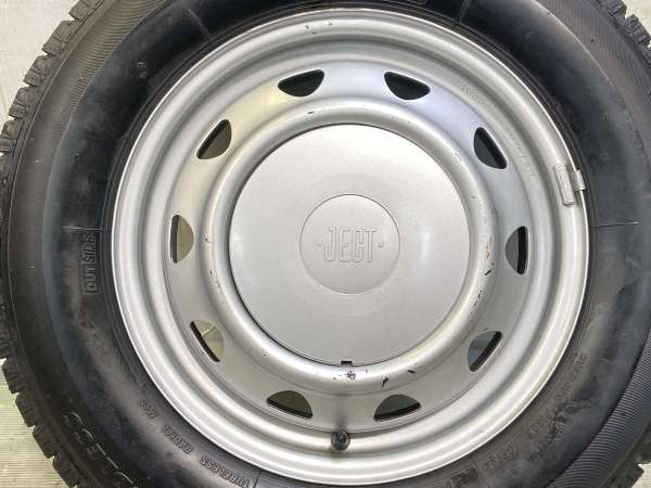 【中古】BS アイスパートナー2 145/80R13 JECT LZ 13インチ 100/110/114.3-4穴 4本 中古タイヤ・スタッドレスタイヤ_4
