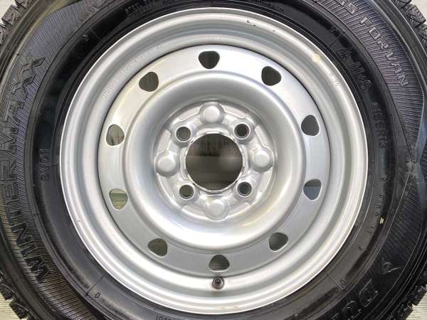 【中古】ダンロップ ウィンターマックス SV01 165R13 　 TOPY M70 13インチ 100-4穴 4本 中古タイヤ・スタッドレスタイヤ_3