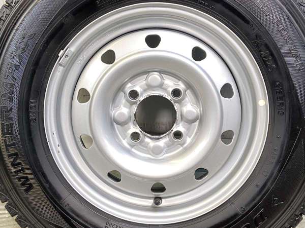 【中古】ダンロップ ウィンターマックス SV01 165R13 　 TOPY M70 13インチ 100-4穴 4本 中古タイヤ・スタッドレスタイヤ_5