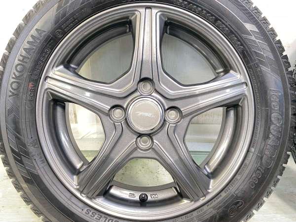【中古】ヨコハマ アイスガード iG60 155/65R14 　 TOPRUN 14インチ 100-4穴 4本 中古タイヤ・スタッドレスタイヤ_6
