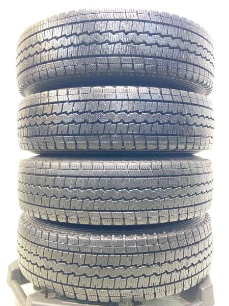 【中古】ダンロップ ウィンターマックス SV01 165/80R14 　 TOPY V6A 14インチ 100-4穴 4本 中古タイヤ・スタッドレスタイヤ_2