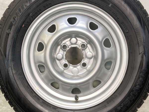 【中古】ダンロップ ウィンターマックス WM02 185/70R14 　 TOPY M47A 14インチ 100-4穴 4本 中古タイヤ・スタッドレスタイヤ_3