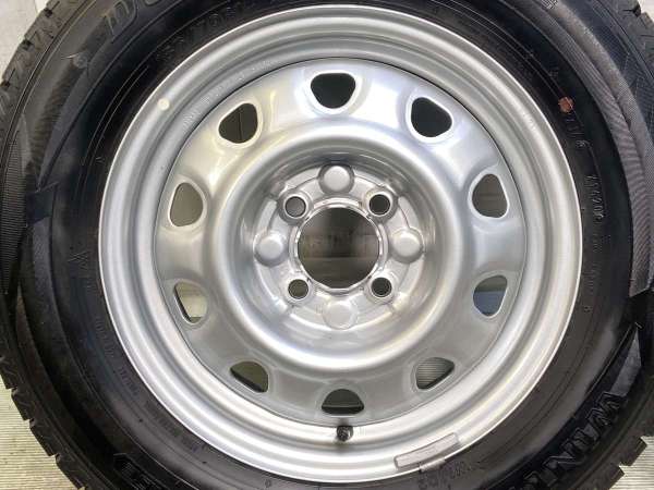 【中古】ダンロップ ウィンターマックス WM02 185/70R14 　 TOPY M47A 14インチ 100-4穴 4本 中古タイヤ・スタッドレスタイヤ_4