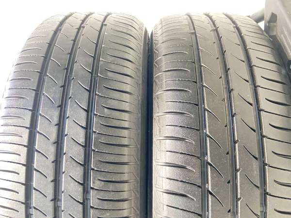中古】トーヨータイヤ ナノエナジー3PLUS 185/60R15 2本セット サマー
