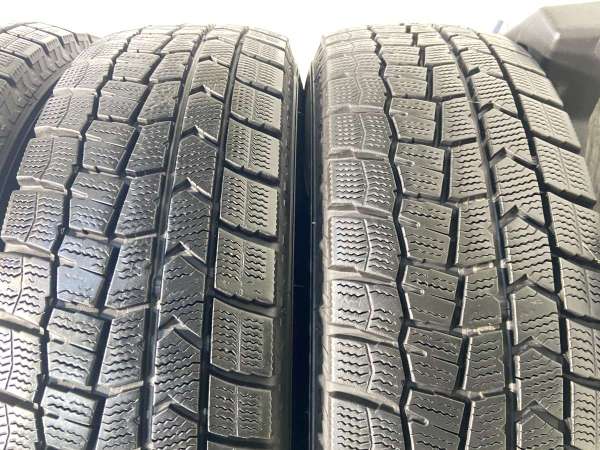 【中古】DUNLOP ウィンターマックス WM02 185/70R14 キャロウィン J9 14インチ 100-4穴 4本 中古タイヤ・スタッドレスタイヤ_7
