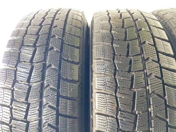 【中古】DUNLOP ウィンターマックス WM02 185/70R14 キャロウィン J9 14インチ 100-4穴 4本 中古タイヤ・スタッドレスタイヤ_8