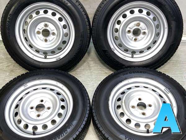 【中古】ヨコハマ アイスガード iG91 155/80R14 トヨタ純正 AL 14インチ 100-4穴 4本 中古タイヤ・スタッドレスタイヤ