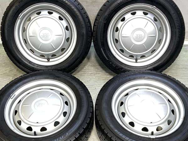 【中古】グッドイヤー アイスナビ 7 175/65R14 　 JECT　VK 14インチ 100/114.3-4穴 4本 中古タイヤ・スタッドレスタイヤ